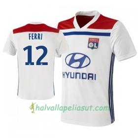 Jalkapallo Pelipaidat Olympique Lyonnais Jordan Ferri 12 Kotipaita 2018-2019 Lyhythihainen
